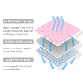 MOON PINE Pregnancy Pillow, U Shaped Full Body Pillow for Maternity Support, Sleeping Pillow with Cover for Pregnant Women (Pink)