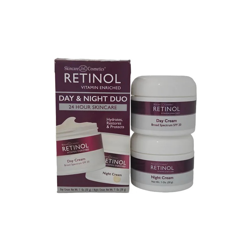 Retinol Day&night Duo 24h Skincare Antiarrugas Spf 20 2x30g