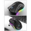 2.4G Wireless Gaming Mouse Rechargeable Mouse with RGB Light Effect