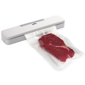 Grafner Vacuum Sealer with 30 cm Seam, Includes 10 Vacuum Bags and Foil Cutter, with Removable Drip Tray, Food Stays Fresh up to 8 x Longer Vacuum Sealer Film Sealer