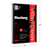 Bienfang Mixed Media Pad, 9x12 Inches (2-Pack) 40-Sheets Artist Paper,