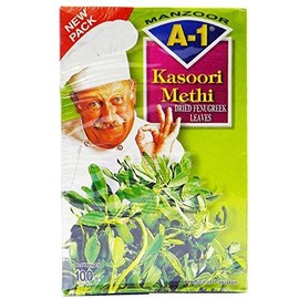A1 - Dried Fenugreek Leaves (kasoori methi) 100g box