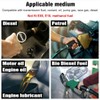 6AN Fuel Line, 3/8 Transmission Cooler Hose,AN6 Braided Fuel Hose