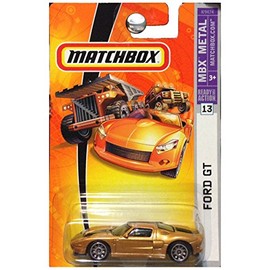 Matchbox MBX Metal Ford GT in Gold #13