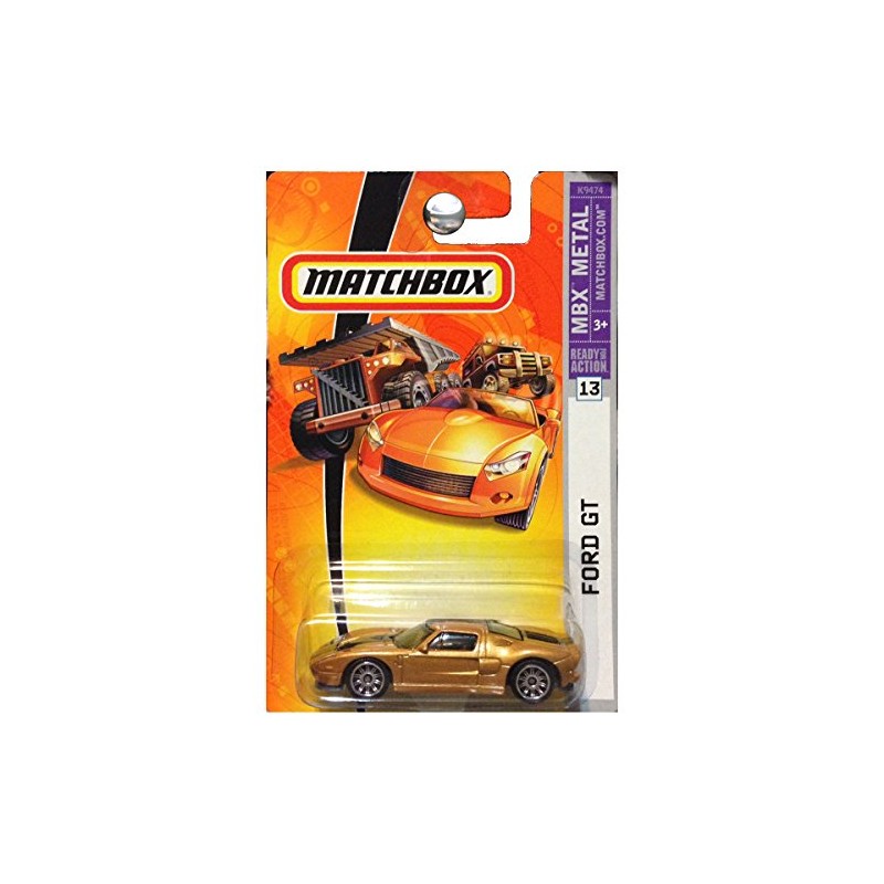 Matchbox MBX Metal Ford GT in Gold #13