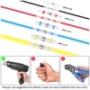 ELZO Solder Seal Wire Connectors, 124-Piece Heat Shrink Wire Connector