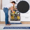 Incycall Fridge Mat - 8.2" x 37.2"Refrigerator Mats with Water