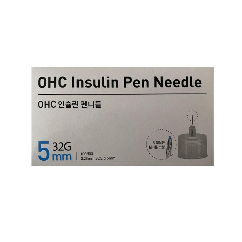 OHC 펜니들 / 32g x 5mm / 100pcs OHC Pencineedle