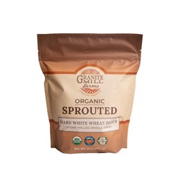 Granite Mill Farms Sprouted Organic Hard White Wheat Flour, 30 oz