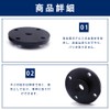 LKCCTK Camera Fixing Plate Compatible with 1/4" & 3/8" Screw