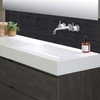 Black Peel and Stick Backsplash Linear Tile for Kitchen, Self