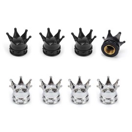 KLEHOPE Car Valve Cap, Pack of 8, Bicycle Valve Caps, Tyre Valve Caps, Bicycle Valve Caps for Car, Bicycle, Motorcycle