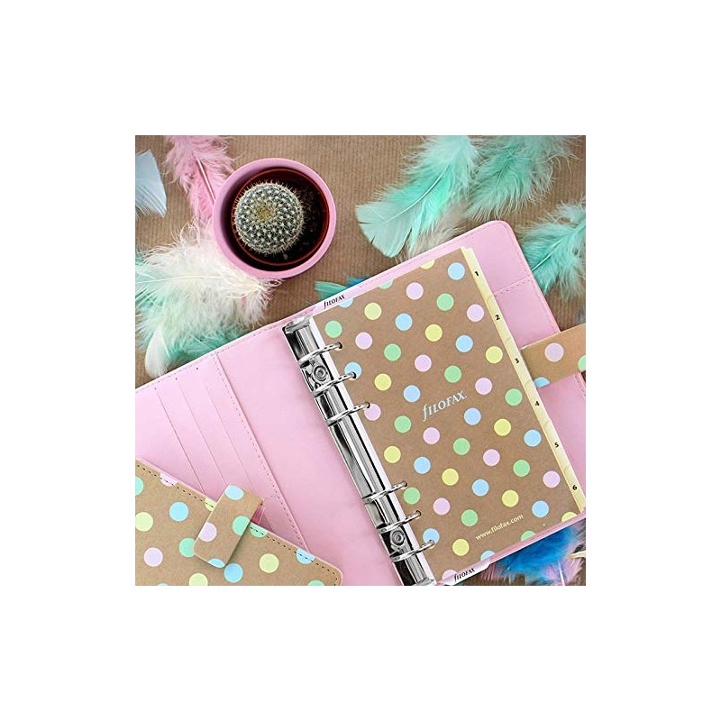 Filofax Patterns Pastel Spots 2019 Pocket Organiser