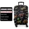 Dinosaur Suitcase Cover for Dinosaur Lover,Suitcase Protector Elastic Luggage Cover