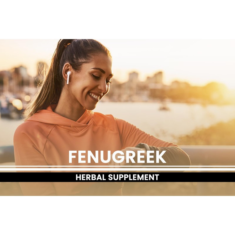 Pure Original Ingredients Fenugreek (365 Capsules) No Magnesium Or Rice