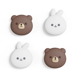 PlayVital Silicone Thumb Grip Caps for Steam Deck LCD OLED Joystick Cover 4PCS