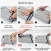 YEEKORO 4 Set Vacuum Bags for Travel, Professional Reusable Organizer