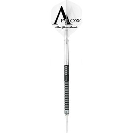 TRIPLEIGHT Dynasty A-FLOW BLACK LINE Soft Darts Barrel Assega Leonardo Gates Model 2BA Total Length: 2.3 inches (58.0 mm) 01-01-900