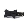 Elegant Pups Classy Formal Black Bow Tie, Collar and Leash