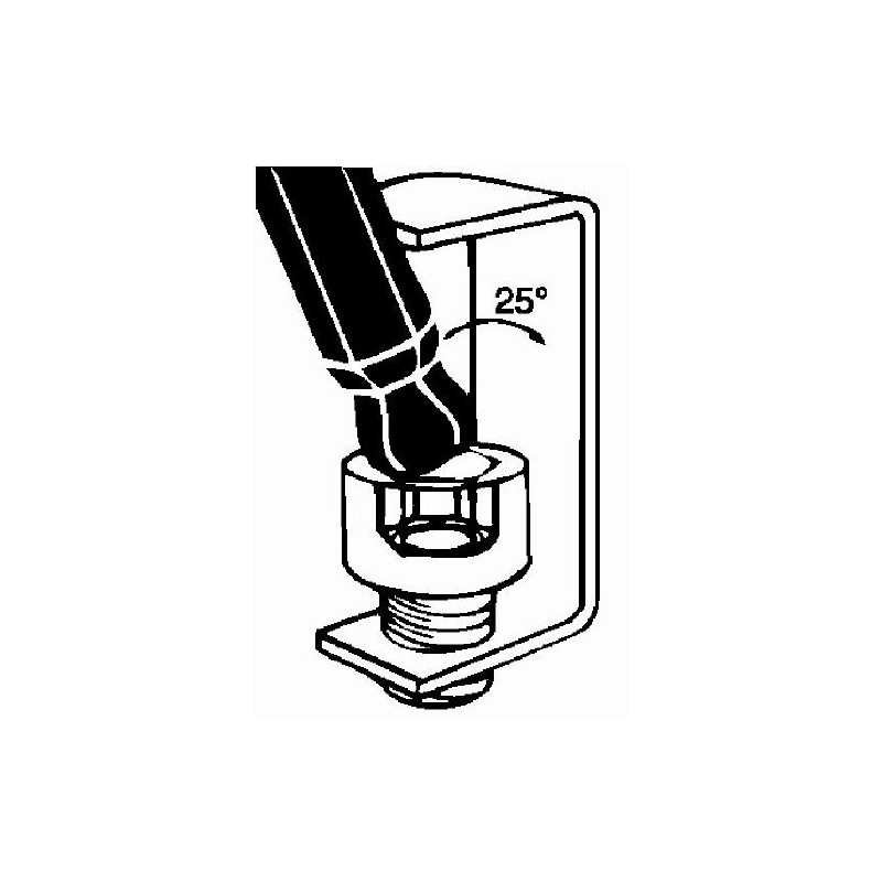 Bondhus 20199 Ball-End Hex Key 22-Piece Set SAE/Metric Black Oxide