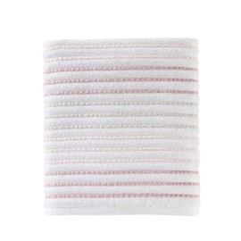 SKL Home - Cortina de Ducha de Tela, diseño de Salpicaduras, Toalla de baño, Coral, Toalla de baño, 1