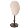 Wig Head Stand Non Woven Fabric Mannequin Head Hat Display