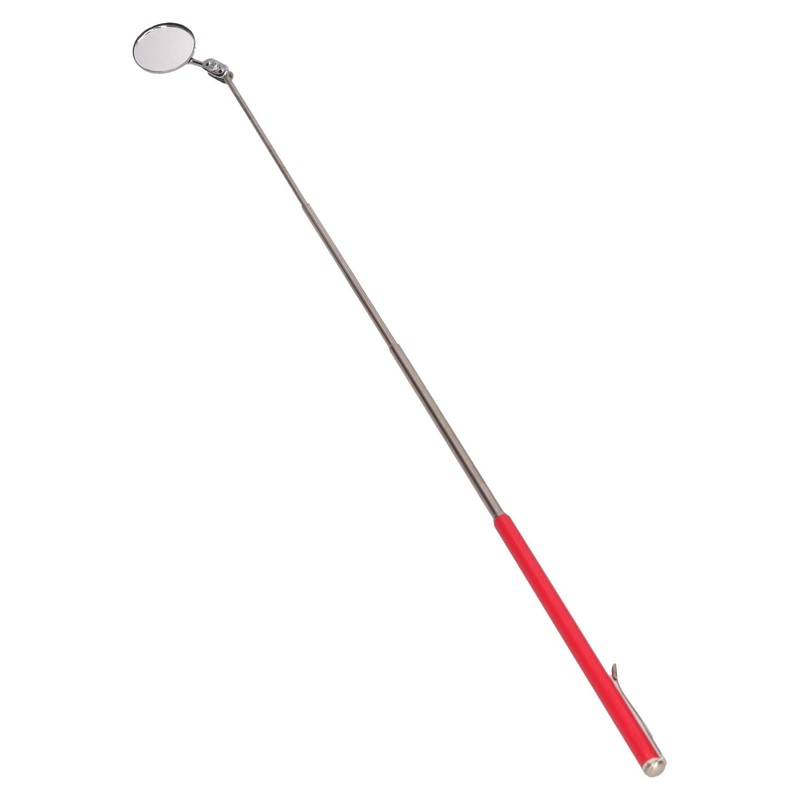 30mm + 50mm Round Circular Inspection Telescopic Extendable Mirrors 2pc