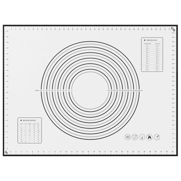 Bluebark 1 PCS - 32"L x 24"W Non-stick Silicone Baking