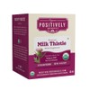 Organic Positively Botanicals Company, Milk Thistle Herbal Tea Bags, 20