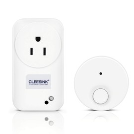 Garbage Disposal Wireless Switch Kit, Self-Powered Portable Remote Control Outlet On Off by CLEESINK
