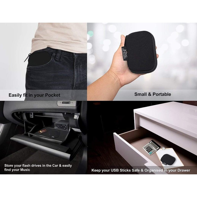 KING OF FLASH USB Flash Drive Case With Premium Quality