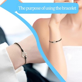 Memorial Gifts Bracelet for Pet Loss of Dog Sympathy Gift Paw Print Friendship Bracelets for 3 Bereavement Remembrance Gifts for Dog Lover Grieving Memory Gift for Cat Lovers Adjustable Bracelet