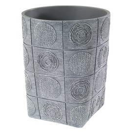 Avanti Linens Galaxy Waste Basket, Silver