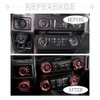 1797 AC Knob Covers for Ford F150 XLT 2016-2019 Accessories