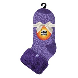 Heat Holders 1 Pair of Bed Socks Women's Anti-Slip Socks in 8 Colours, UK Sizes 4.5-8 -
