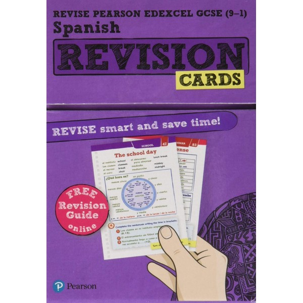 Pearson REVISE Edexcel GCSE Spanish: Revision Cards incl. online revision