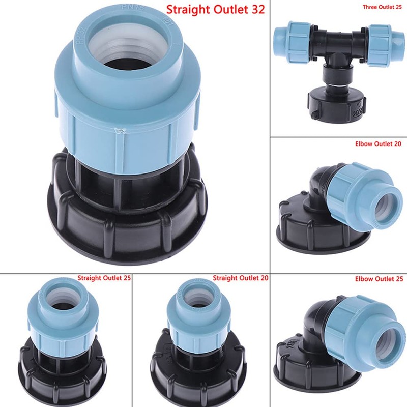 IBC Water Tank Faucet Adapter, IBC Tote Tanks Hose Fitting
