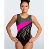 United All Around Asymmetrical Black and Magenta #289-AL