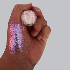 SZDYM Super shine duochrome powder,super chameleon flakes,Multi-Reflective Finishes Eyeshadow Makeup,0.26 Grams Pressed Highly Pigmented Minerals (#12)