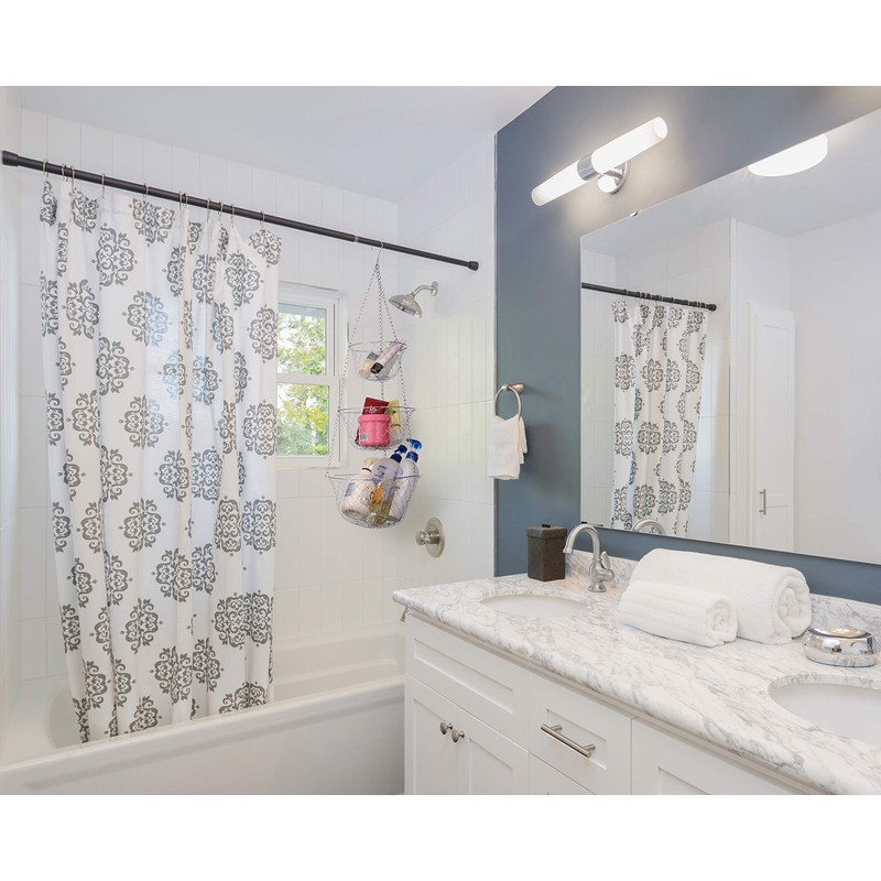 IBERG 3 Tier Hanging Fruit Basket, Metal Hanging Baskets for