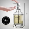 GLADPURE Soap Dispenser - 2 Pack, 18 Oz Antique Design
