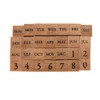 Petite Letter Stamp Set Small [Day, Month, Number] 1228-019