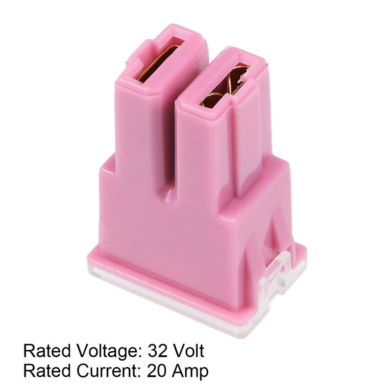 sourcing map Automotive Mini Cartridge Fuse 32V 30A Female J