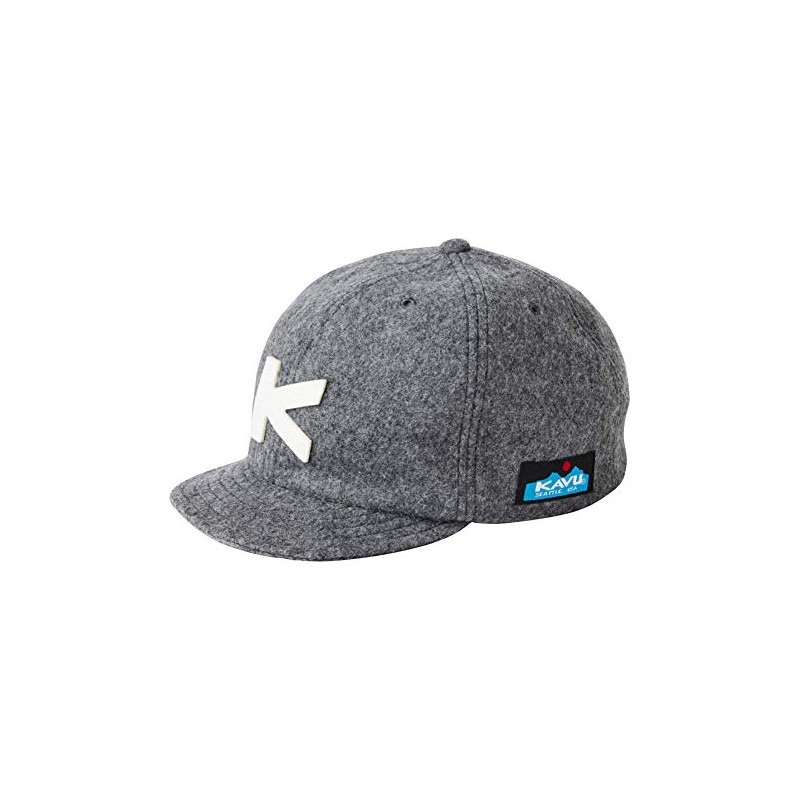 Kaboo Wool Baseball Cap, gray
