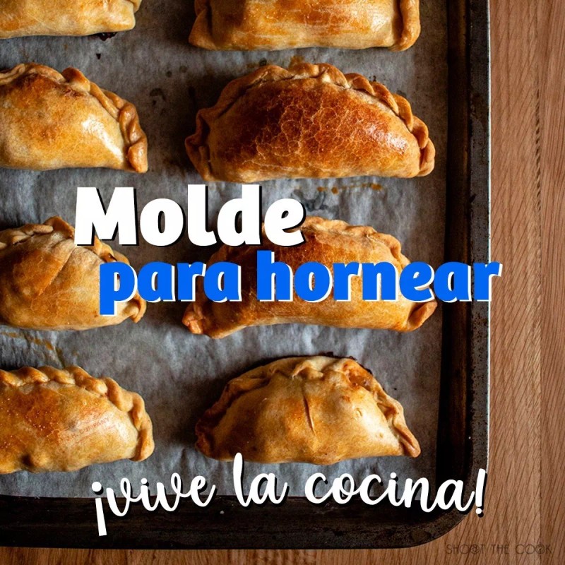 J.H. Company Molde Charola Antiadherente Reposteria Cocina Acero 10246