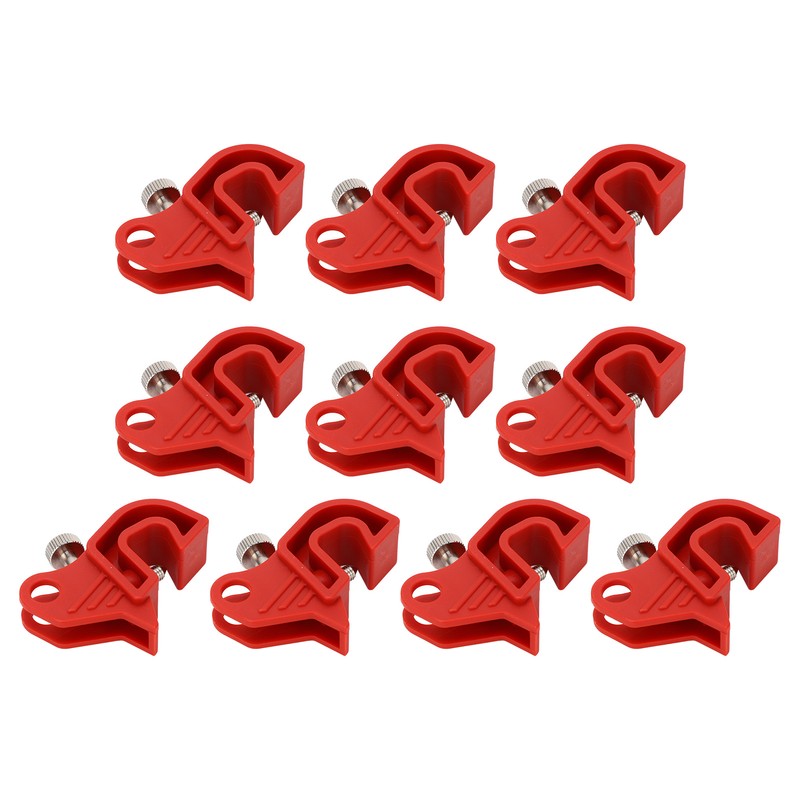 10Pcs Circuit Breaker Lockout Device Multifunctional Universal Circuit Breaker Safety