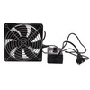 120x25mm Variable Speed Axial Fan with AC Plug,Muffin Fan with