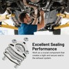 EVIL ENERGY 2.5 Inch 3 Bolt Exhaust Flange Connection Kit,