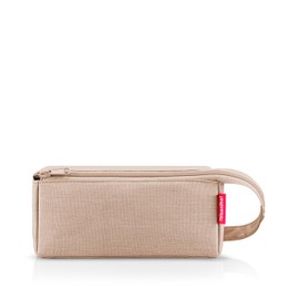 reisenthel fold case Boxy Cosmetic Case: Optimal Travel Companion with Lots of Storage Space. 2 Inner Pockets for More Order, Twist Coffee