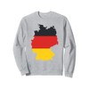 German Flag Map Germany Sweatshirt